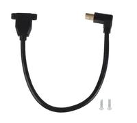 Gestion optimisée des câbles - Câble d'extension DisplayPort coudé à 90 - Câble HDMI haute vitesse - Garantie de satisfaction client - Large