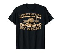 Gestion Supervision Chantier - Contremaître De Construction T-Shirt