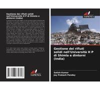 Gestione Dei Rifiuti Solidi Nell'università H P Di Shimla E Dintorni (India)
