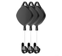 Gestionnaire de câbles VR rétractable - Système de poulie de montage au plafond pour index de valve pour HTC Vive - Support de cordon de réduction du bruit avec rebond automatique - Installation