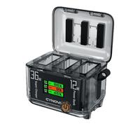 Gestionnaire de charge de batterie pour DJI Action5/4/3 pour Osmo Action 2 voies Dispositif d'alimentation Hub Manager Box Supply Acc V4t7