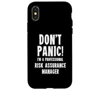 Gestionnaire de l'assurance des risques Coque pour iPhone X/XS