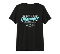 Gestionnaire de Projet Nobody Knows Agile Coach Project Management T-Shirt Haut de Gamme