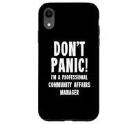 Gestionnaire des Affaires communautaires Coque pour iPhone XR