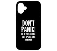 Gestionnaire des opérations unitaires Coque pour iPhone 16 Plus