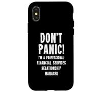 Gestionnaire des Relations avec Les Services Financiers Coque pour iPhone X/XS