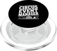 Gestionnaire d'événements de Cirque : maître du Plaisir et de l'excitation PopSockets PopGrip pour MagSafe