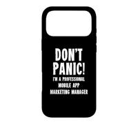 Gestionnaire du Marketing des Applications Mobiles Coque pour iPhone 17 Pro Max