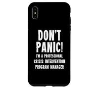 Gestionnaire du Programme d'intervention en Cas de Crise Coque pour iPhone XS Max