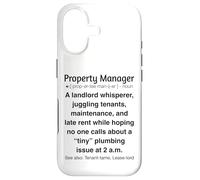 Gestionnaire Immobilier drôle Coque pour iPhone 17