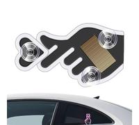 Gesture Heart Car Light Suction Cup Vibration Sensor Safety Lamp