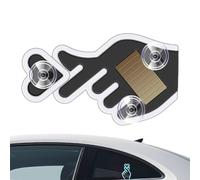 Gesture Heart Car Light Suction Cup Vibration Sensor Safety Lamp