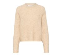 Gestuz - Pull en Tricot Confortable - Faune Melange - Femme - Pulls - Beige - Taille: 36 FR