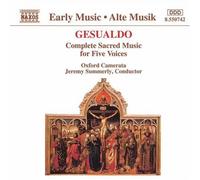 Gesualdo, C. - Sacred Music for Five Voices