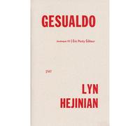 Gesualdo - Lyn Hejinian - Eric Pesty Eds - broché - Poésie