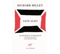 Gesualdo - Richard Millet - Gallimard - broché - Théâtre
