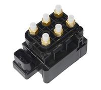 GESUPEI 68204398AA 68087233AA Bloc de valve à suspension pneumatique compatible avec Q7 4L 3.0 TDI Q7 Compatible avec Jeep Grand Cherokee IV Compatible avec Porsche Cayenne 9PA