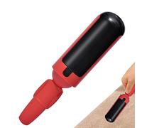 Gesuter Brosse Anti Poils Animaux Chat Chien, Ramasse Enlève Poils, Magique Réutilisable pour Rouleau Peluches d'animaux, Aussi Nettoyer La Laine des Lits Et Pulls Rouge