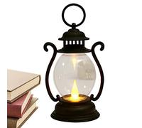 Gesuter Petite Lampe Vintage - Camping à Del à Piles - Lanternes décoratives pour Jardin, Mur, Salon, Table à Manger, Chambre à Coucher