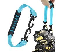 Gesuter Sangle Porte-Skis, Porte-Chaussures Snowboard, Sangles Chaussures Ski faciles à Transporter pour Adultes et Jeunes, Accessoire d'équipement d'hiver Neige Ski