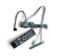 GESXNPBN Kit De Carte Contrôleur TV Analogique Compatible avec Écran D'ordinateur Portable HB140WX1-100/200/300/400/500 40 Broches LVDS 1366 X 768 14" HDMI + VGA + AV + USB(for HB140WX1-200)