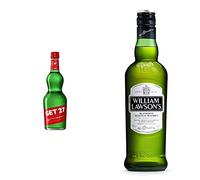 GET 27 Liqueur de menthe - la Fraîcheur originale, 150cl, 17,9% & William Lawson's, Whisky Blended Scotch, 35cl, 40%