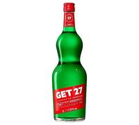 GET 27 Liqueur de Menthe Poivrée, 17,9 % Vol, 100cL / 1L, Cocktail Digestif Liqueur de Menthe Fraîche