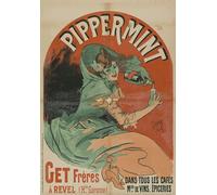 Get 27 Menthe pub Alcool Affiche Poster Reproduction - Format 50X70 cm Papier Luxe 300 GR - Vente du fichier numérique HD Possible Nous Consulter (affichevintage.FR)