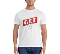 Get 27 T-Shirt Cute Clothes T-Shirt Short Graphics T Shirt Men's Tops Tee White L