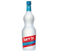 GET 31 Liqueur de Menthe Poivrée, 24 % Vol, 100cL / 1L, Digestif Liqueur de Menthe Fraîche