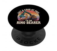 Get A Load of This I'm The Ring Bearer Cute Son Boy - PopSockets PopGrip Adhésif