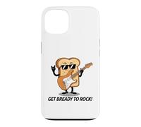 Get Bready to Rock Jeu de Mots Amusant pour Joueur de Guitare Toast Coque pour iPhone 13