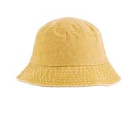 Get Bucked Chapeau seau réversible unisexe double face tendance en toile sergé de coton chapeau de pêche au soleil chapeau de mode chapeau de soleil pour homme chapeau de soleil bleu, jaune, Taille