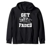 Get Faded Barber Haircut Fade Razor Clipper Sweat à Capuche