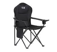 Get Fit Chaise de Camping de qualité supérieure - Chaise Pliante rembourrée épaisse pour Adultes avec Poche