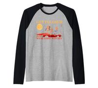 Get in Looser We're Going Witchin' Vintage Halloween Manche Raglan
