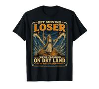 Get in Loser Crossing Dry Land Moses Red Sea Funny Christian T-Shirt