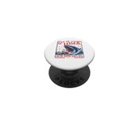 Get in Loser Doing God's Will Junah Whale Funny Christian PopSockets PopGrip Adhésif