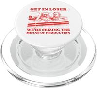 Get in Loser Karl Marx Friedrich Engels Socialiste-Communiste PopSockets PopGrip pour MagSafe