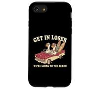 Get in Loser Nous Allons à la Plage | Animal drôle | Goose Coque pour iPhone SE (2020) / 7/8
