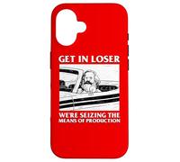 Get in Loser Nous saisissons Les Moyens de Production Karl Marx Coque pour iPhone 16