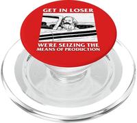 Get in Loser Nous saisissons Les Moyens de Production Karl Marx PopSockets PopGrip pour MagSafe