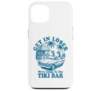 Get in Loser Tiki Bar Hawaii Meme Tiki Vibes Pun Funny Goose Coque pour iPhone 13