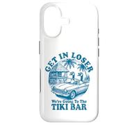 Get in Loser Tiki Bar Hawaii Meme Tiki Vibes Pun Funny Goose Coque pour iPhone 17