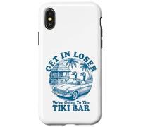 Get in Loser Tiki Bar Hawaii Meme Tiki Vibes Pun Funny Goose Coque pour iPhone X/XS