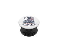 Get in Loser We're Crossing The Delaware 250e Anniversaire PopSockets PopGrip Adhésif