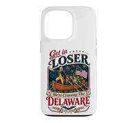 Get in Loser We're Crossing The Delaware 250th 4th of July Coque pour iPhone 13 Pro