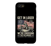 Get in Loser We're Crossing The Delaware Patriot Coque pour iPhone SE (2020) / 7/8