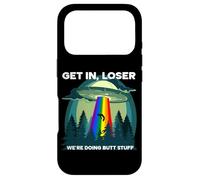 Get in Loser Were Doing Butt Stuff LGBTQ UFO Coque pour iPhone 17 Pro
