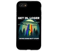 Get in Loser Were Doing Butt Stuff LGBTQ UFO Coque pour iPhone SE (2020) / 7/8